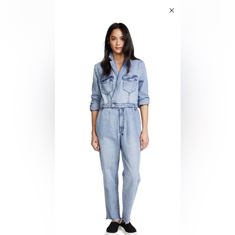KSUBI JUMPSUIT SZ L DENIM BNWT